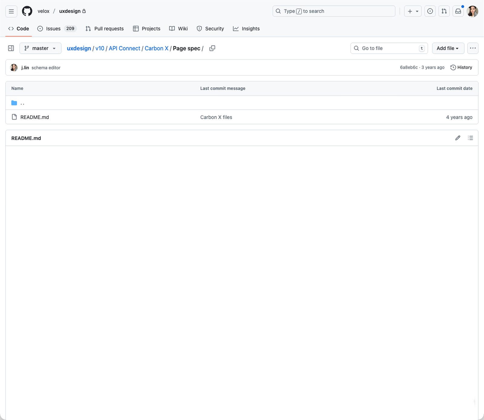 The pattern wiki as a page in the team GitHub repository